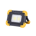 COB 2 LED Work Light Dual Power Source Power Bank USB Rechargeable Flood Lamp